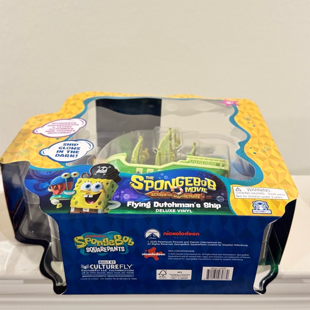 Sponge Bob Flying Dutchman's 8-inch Vinyl Figure. NEW !!! - Picture 5 of 8